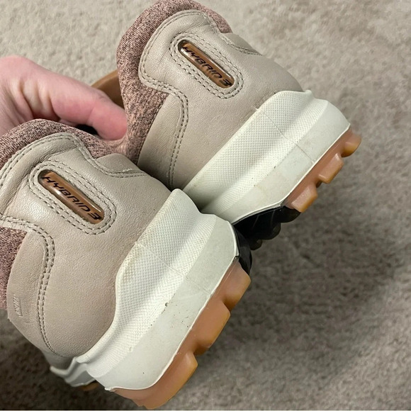 ECCO BIOM Hybrid 3 GTX Golf Shoes Yak Leather Oyster-Muted Clay Waterproof W 10 - Picture 12 of 15